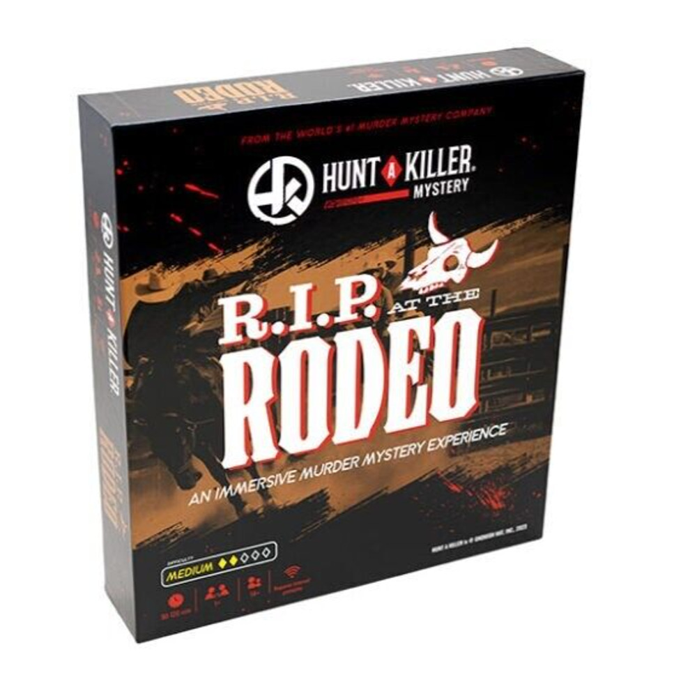 HUNT A KILLER R.I.P. AT THE RODEO MURDER MYSTERY GAME NEW SEALED